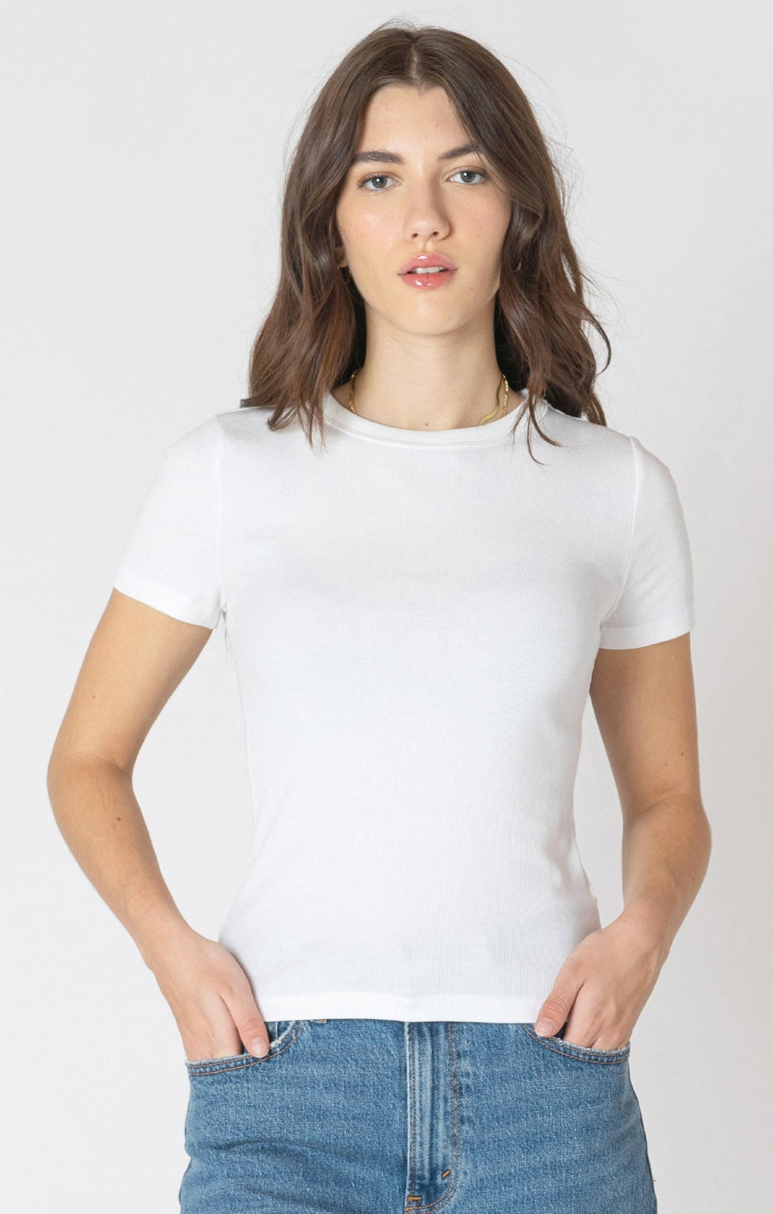 Basic Ribbed Tee