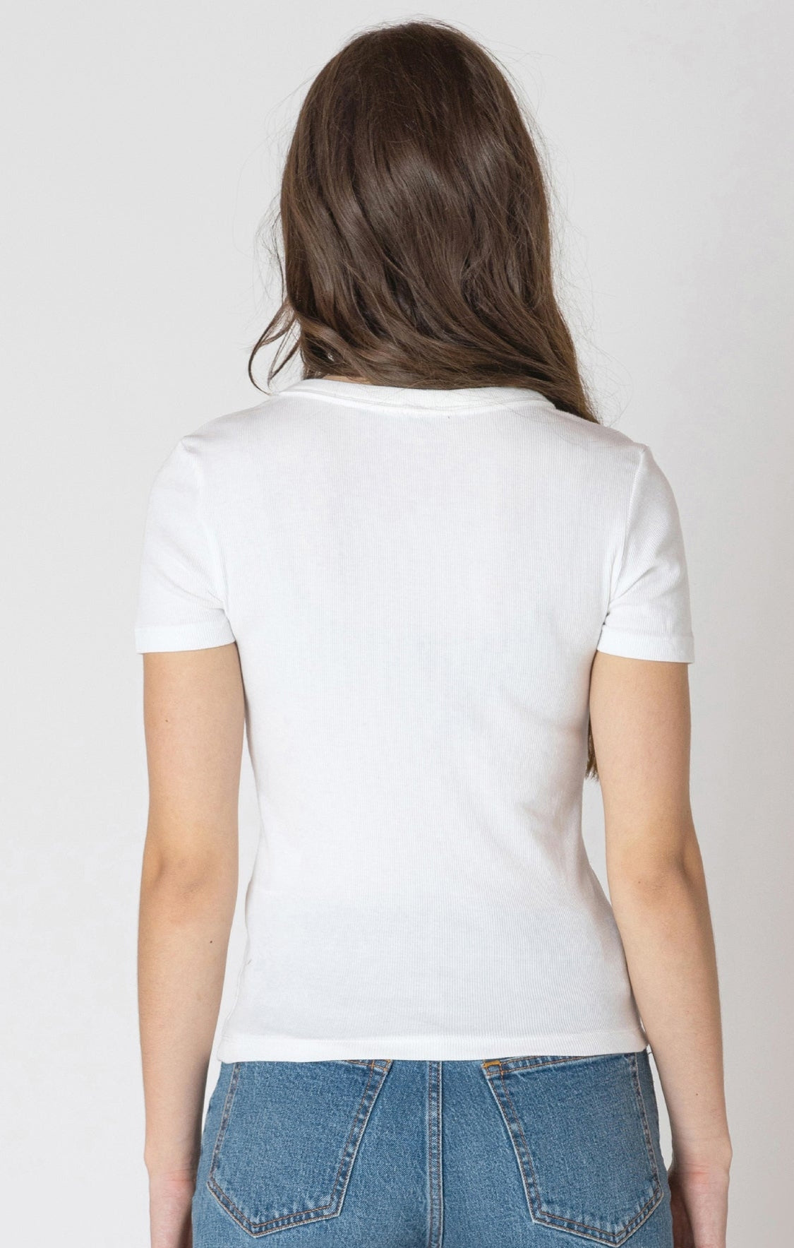 Basic Ribbed Tee