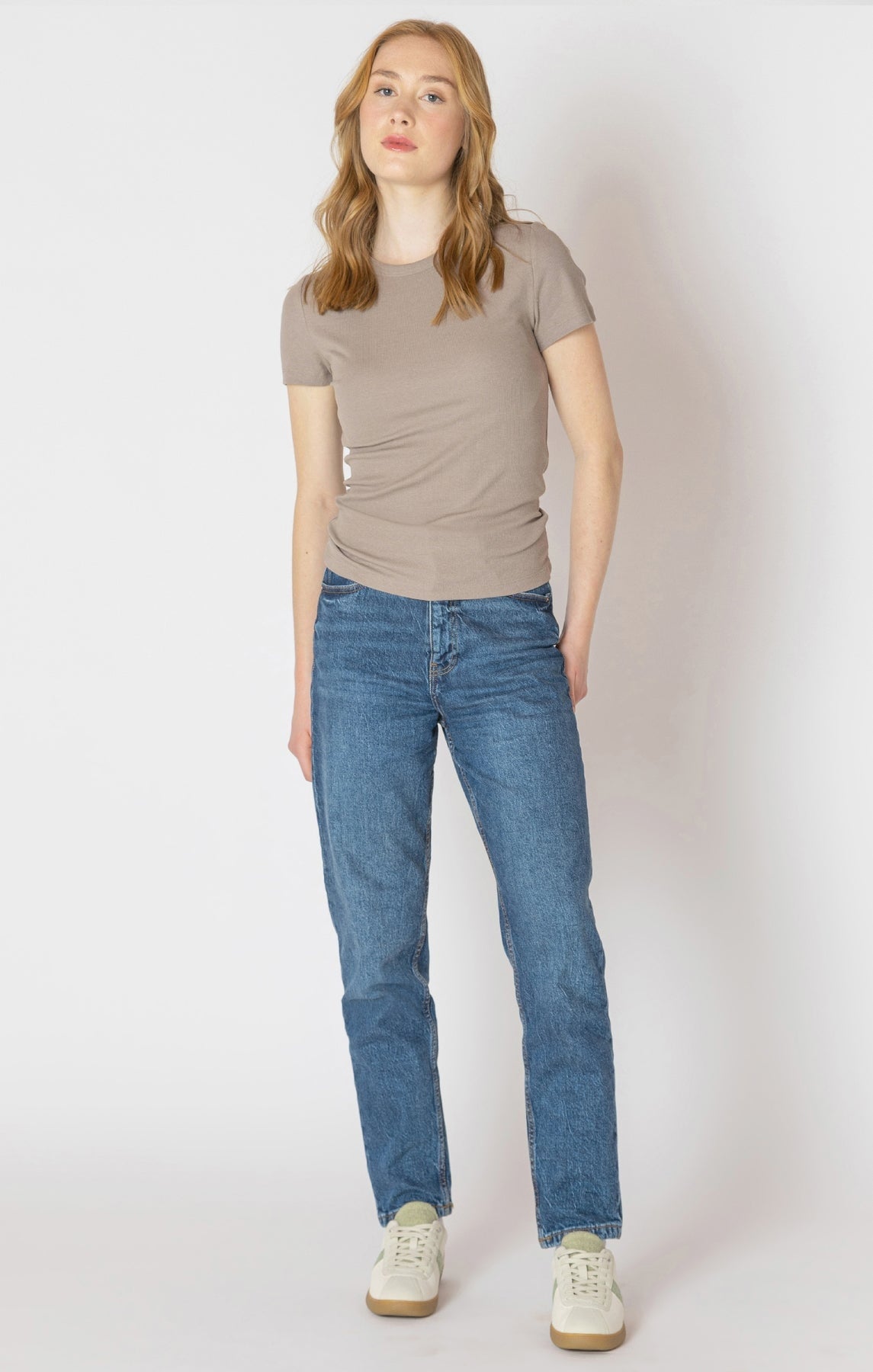 Basic Ribbed Tee