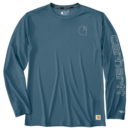 Force Sun Lightweight LS Logo Graphic T-Shirt