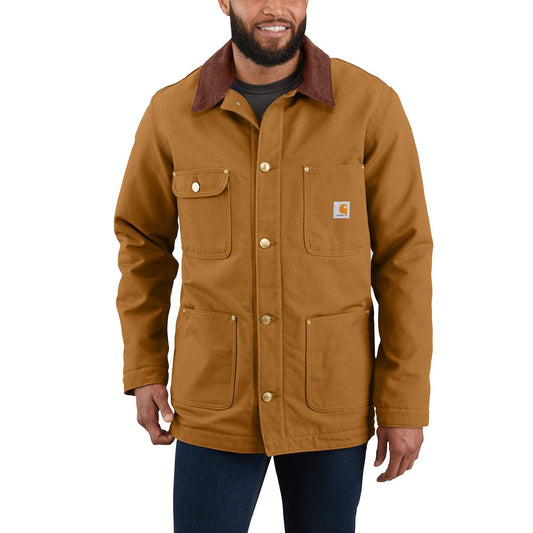 Loose-Fit Firm Duck Lined Chore Coat