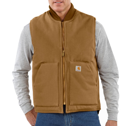 M Relaxed Fit Firm Duck Insulated Rib Collar Vest