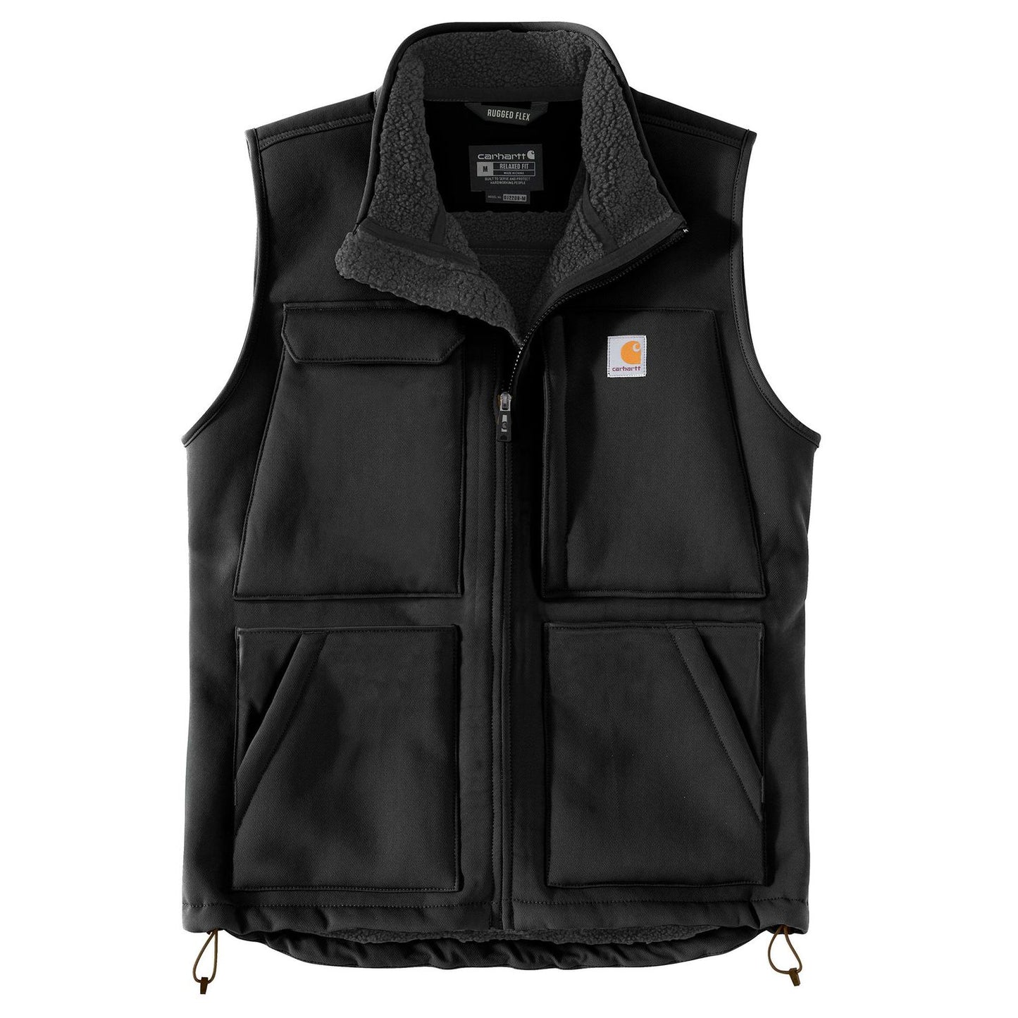 .M Super Dux Relaxed Fit Sherpa Lined Vest