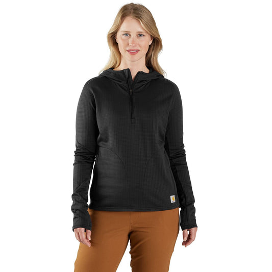 .W Force Relaxed Fit Half-Zip Hooded T-Shirt - 106456