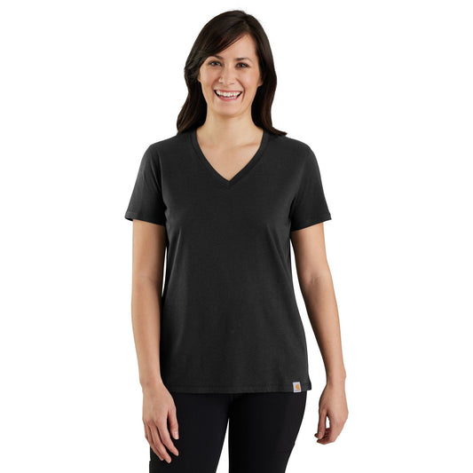 Relaxed Fit Lightweight SS V-Neck T-Shirt