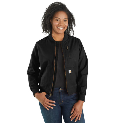 W Rugged Flex Relaxed Fit Canvas Jacket