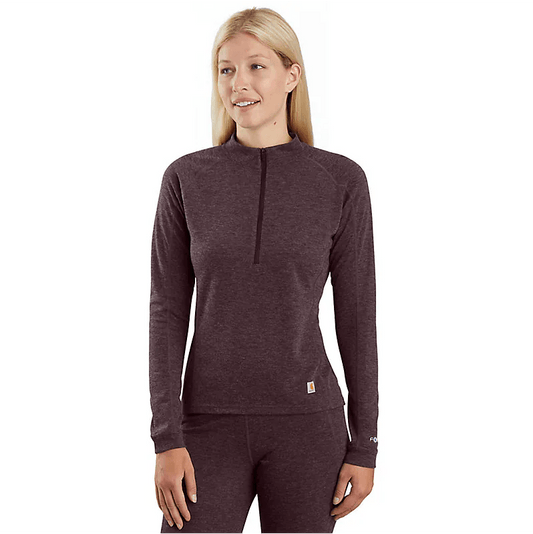 .Force HW Synthetic-Wool Blend BL Quarter-Zip Top