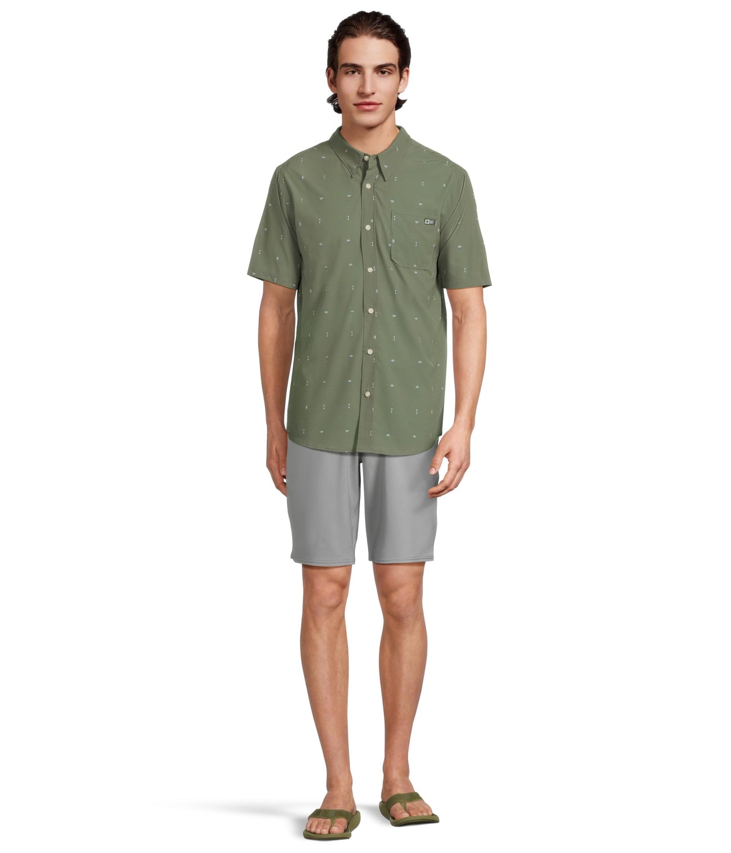 Breezer Perf Button Up