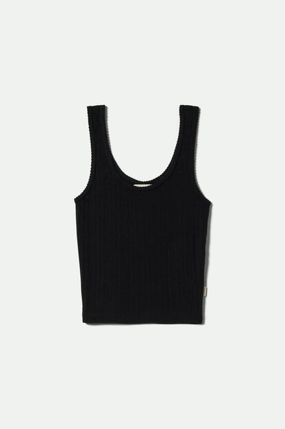 Pointelle Slim Fit Tank