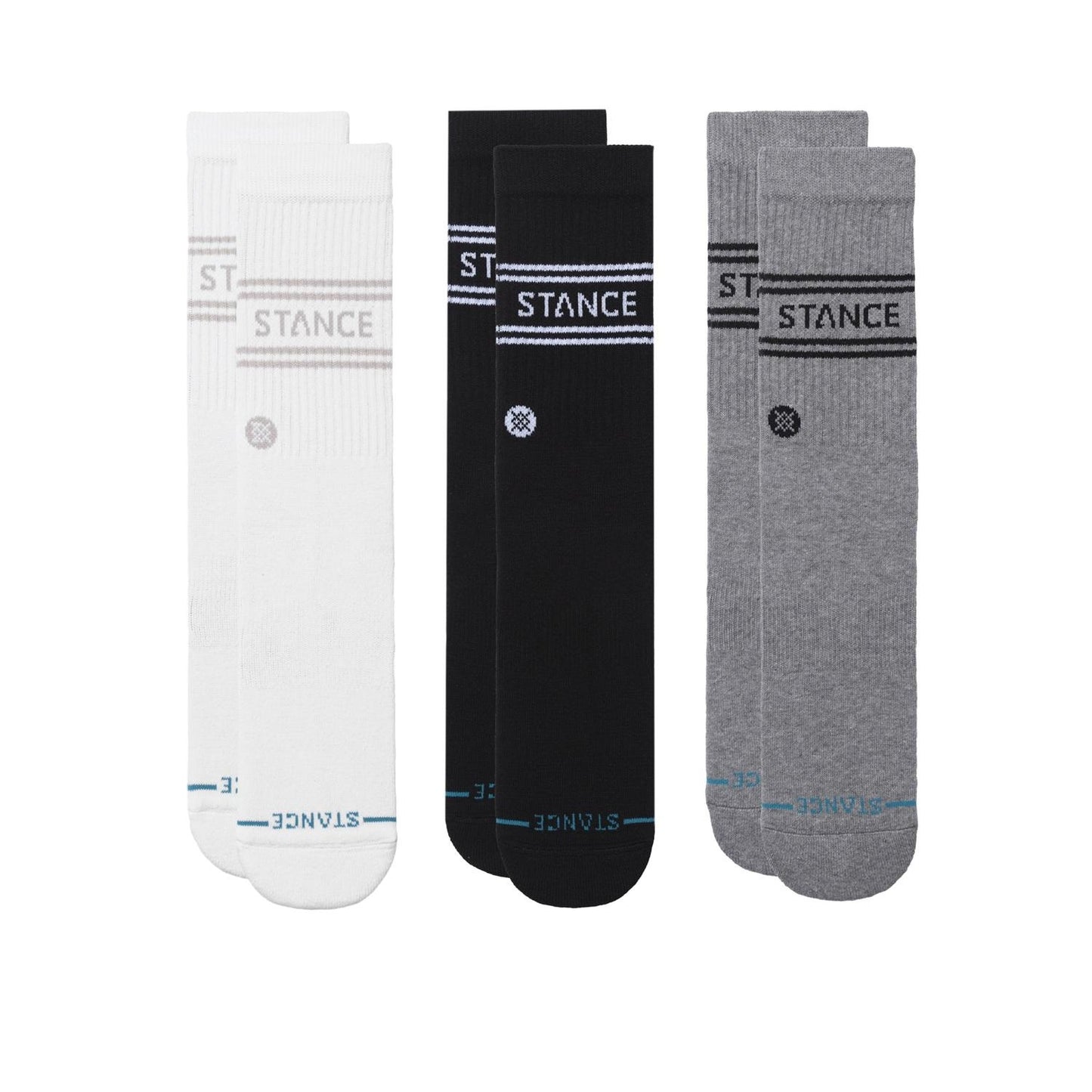 Vital 3 Pack Crew Sock
