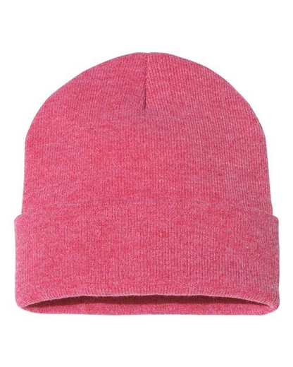 Sportsman Solid 12inch Cuffed Beanie - SP12