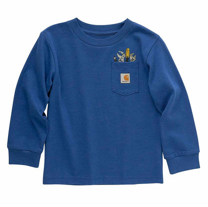 .Long-Sleeve Tool Pocket T-Shirt