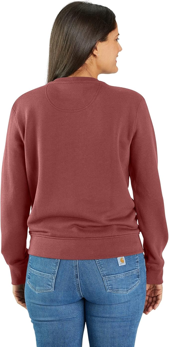 W Tencel Fiber Series Relaxed Fit French Terry Crewneck Sweatshirt - 106179
