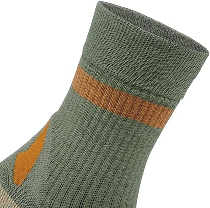 Mens - Force Grid Lightweight Synth-Merino Wool Blend Short Crew Sock