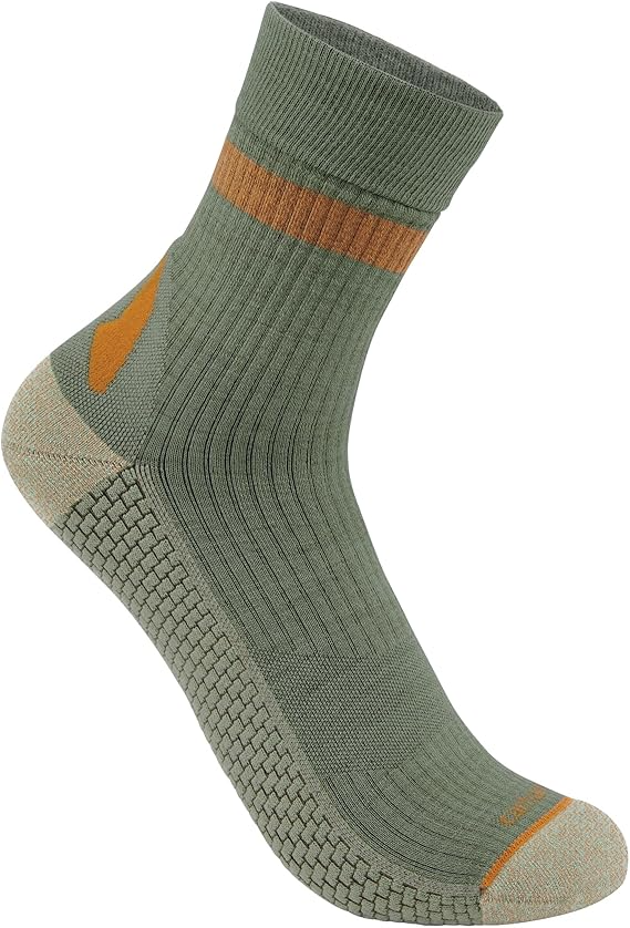 Mens - Force Grid Lightweight Synth-Merino Wool Blend Short Crew Sock