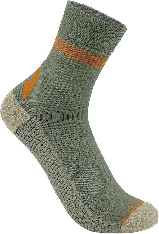 Mens - Force Grid Lightweight Synth-Merino Wool Blend Short Crew Sock