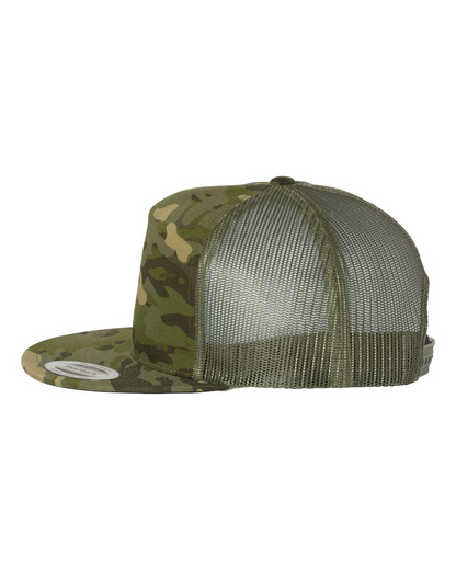 YP Classics - Flat Bill Trucker Cap - 6006