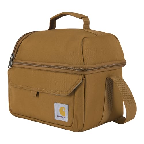 Insulated 12 Can Two Compartment Lunch Cooler