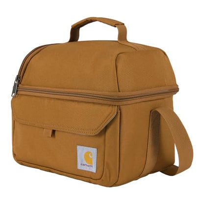 Insulated 12 Can Two Compartment Lunch Cooler