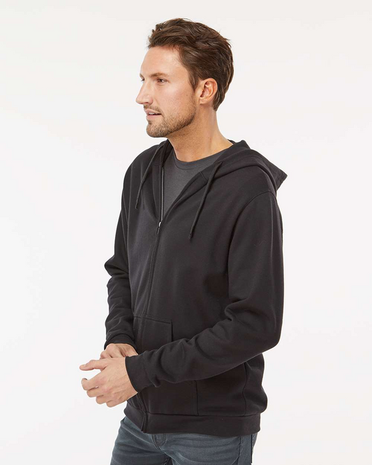 M&O - Knits Unisex Zipper Fleece Hoodie - 3331