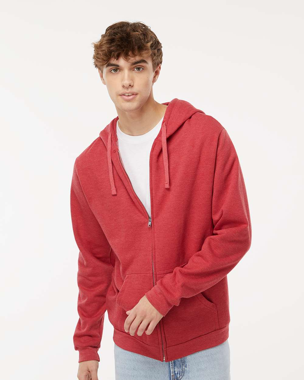 M&O - Knits Unisex Zipper Fleece Hoodie - 3331