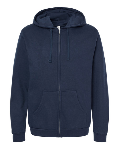 M&O - Knits Unisex Zipper Fleece Hoodie - 3331