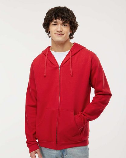 M&O - Knits Unisex Zipper Fleece Hoodie - 3331