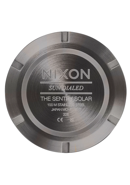 Sentry Solar Stainless Steel Watch