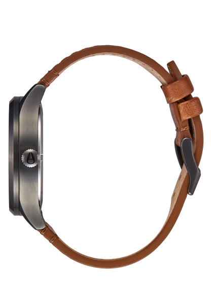 Sentry Solar Leather Watch