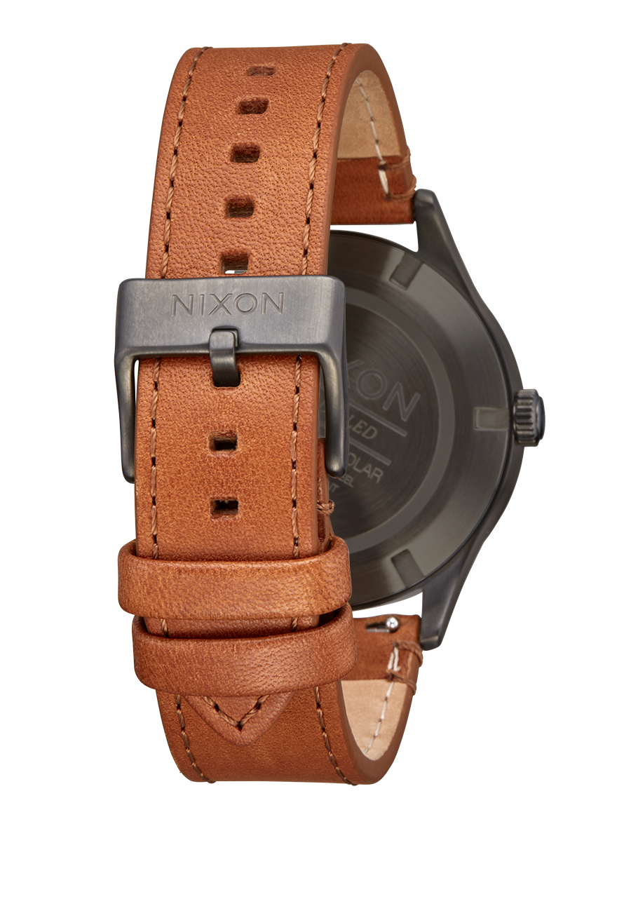 Sentry Solar Leather Watch