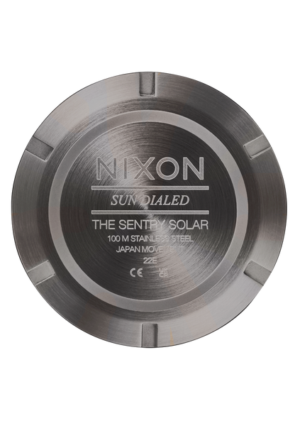 Sentry Solar Leather Watch