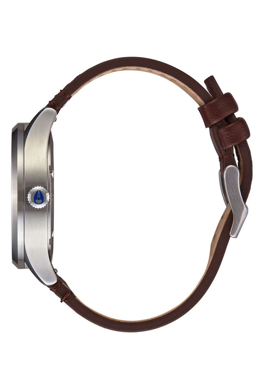 Sentry Solar Leather Watch