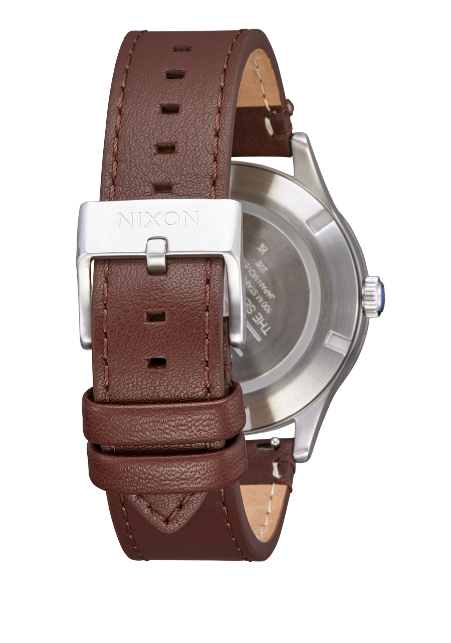 Sentry Solar Leather Watch