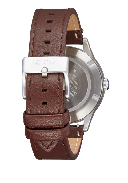 Sentry Solar Leather Watch