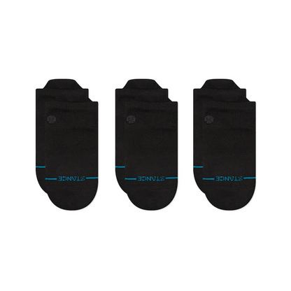 Icon Low Tab Sock 3 Pack