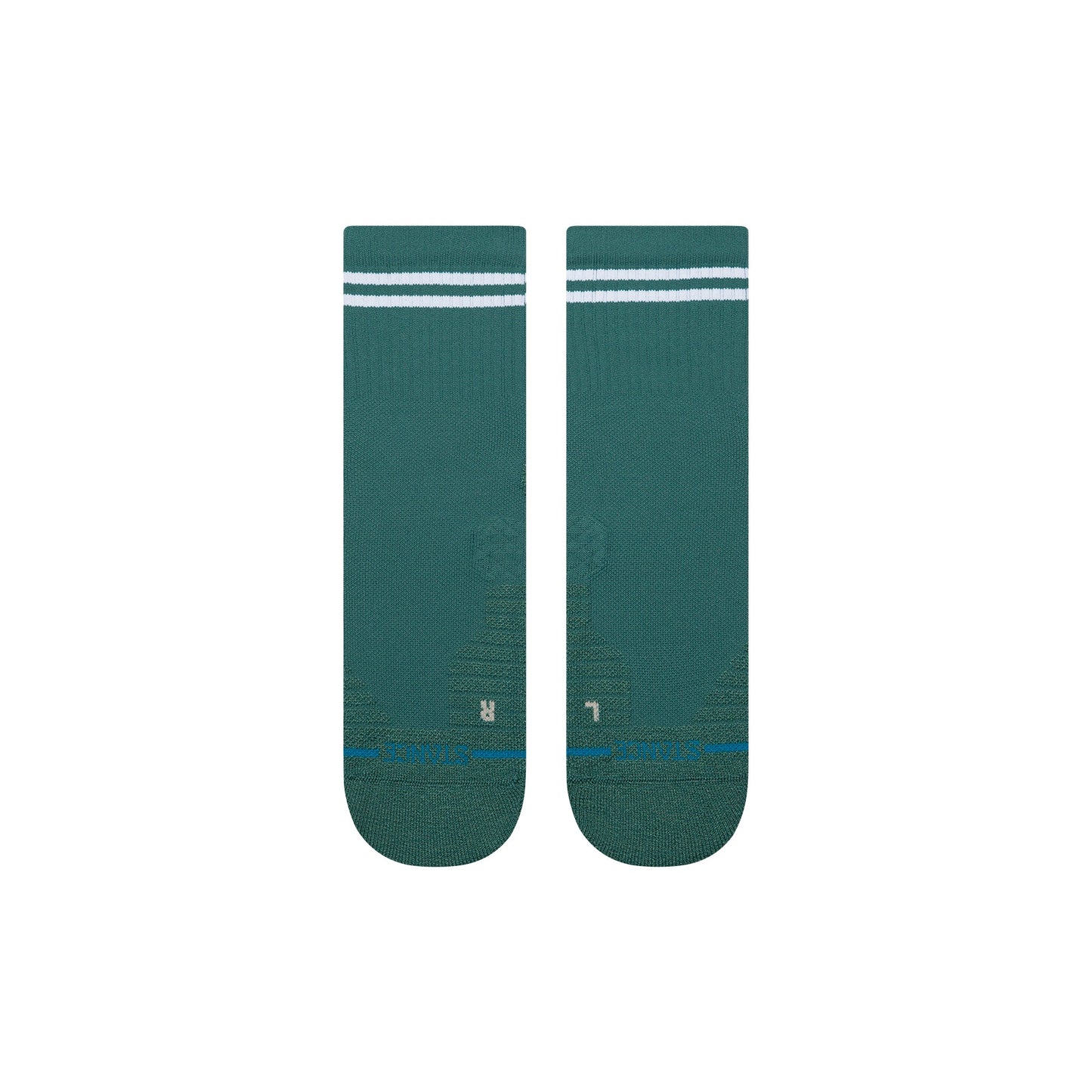 Golf Lined Up Mid Quarter Sock