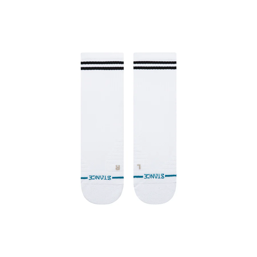 Golf Lined Up Mid Quarter Sock