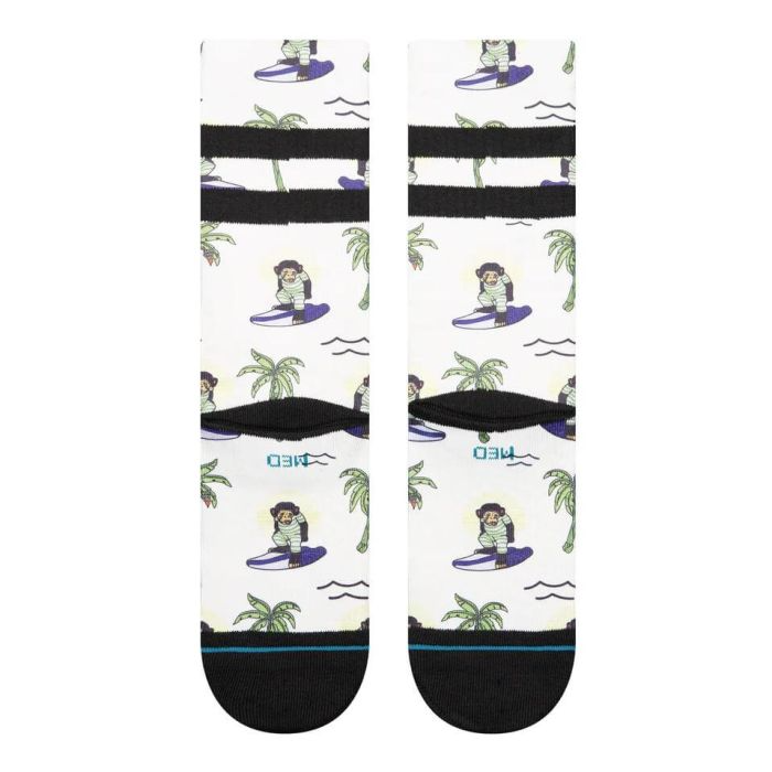 STP Surfin Monkey Crew Sock