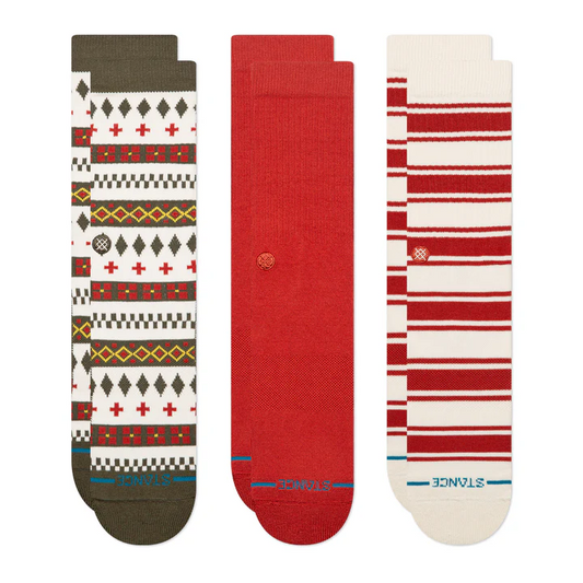 Cabin Days Crew 3 Pack Sock
