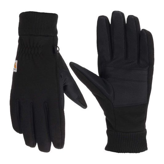 Wind Fighter Thermal-Lined Fleece Touch-Sensitive Knit Cuff Glove