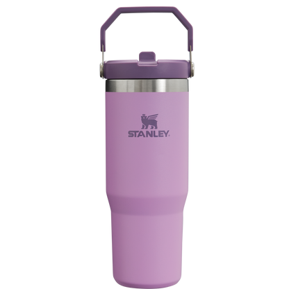 Stanley IceFlow Flip Straw 2.0 Tumbler 30oz in Lilac purple with handle lid