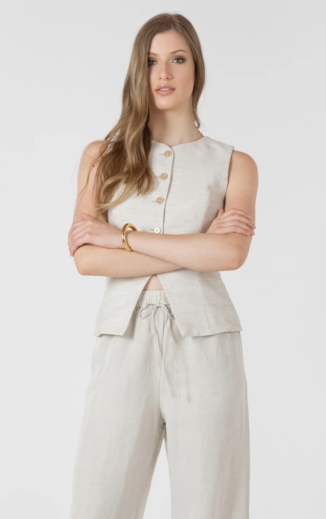 Button Up Vest