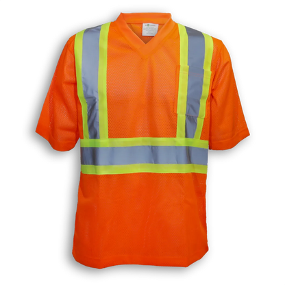 100% Poly Hi-Vis SS Mesh T-Shirt