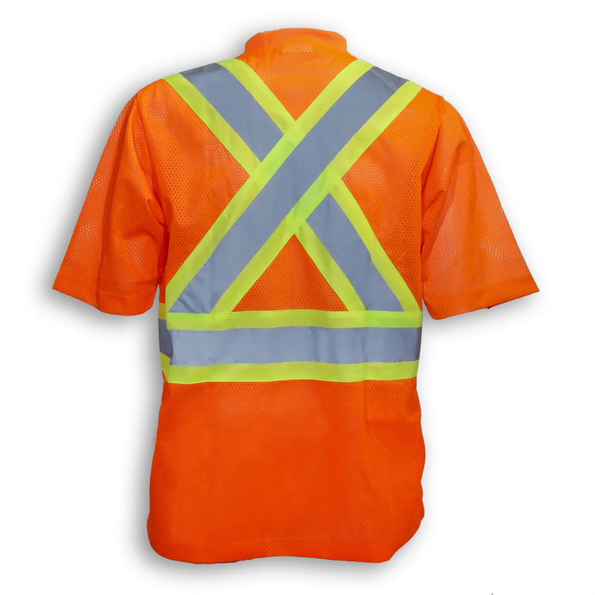 100% Poly Hi-Vis SS Mesh T-Shirt