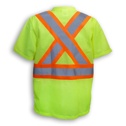 100% Poly Hi-Vis SS Mesh T-Shirt