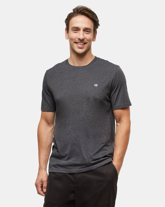 .M Embroidered Ten T-Shirt