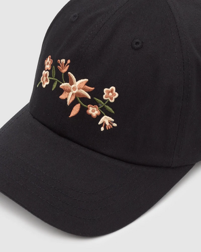 Vine Floral Peak Hat