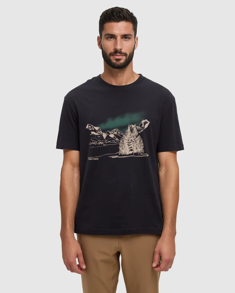 M Parks Landscape Relaxed T-Shirt