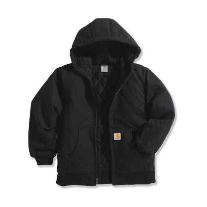 .Canvas Insulated Hooded Active Jacket