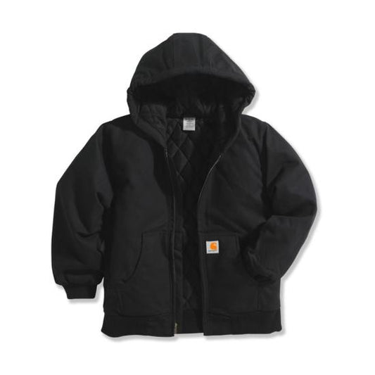 .Canvas Insulated Hooded Active Jacket